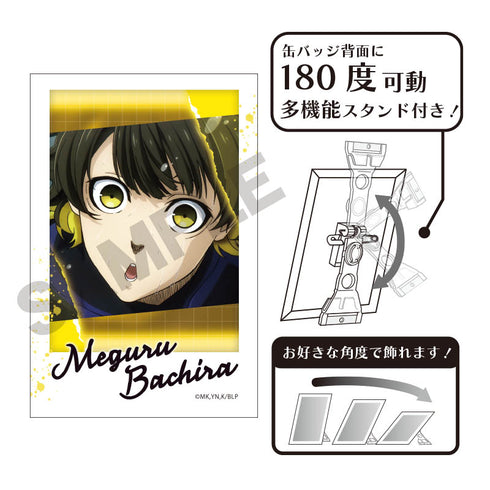 『ブルーロック』フォトジェニ缶バッジ 蜂楽廻 グリッド